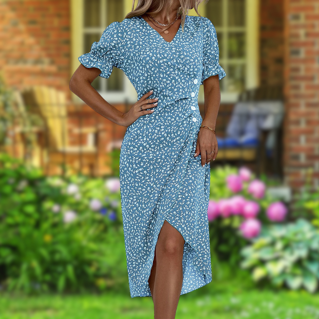 Siyaje | Robe Élégante Pétales