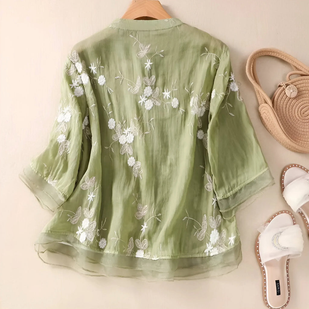 Siyaje | Blouse en coton léger