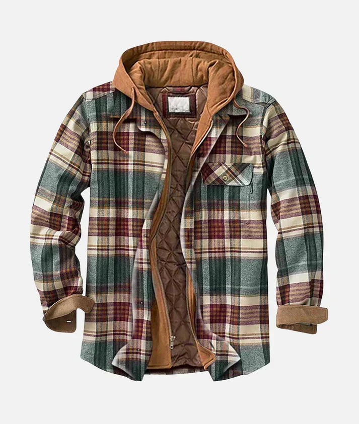 Siyaje | Veste patchwork à carreaux