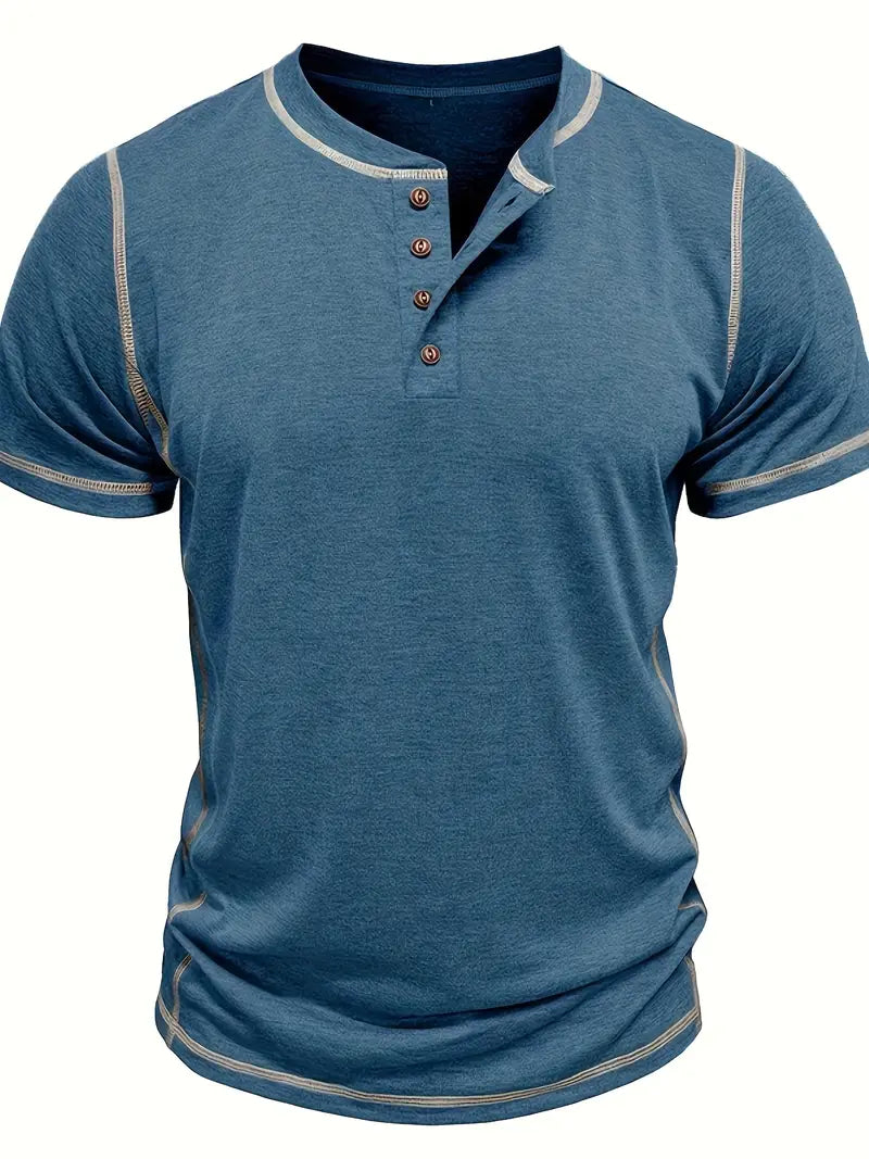 Siyaje | T-shirt à manches courtes boutonné