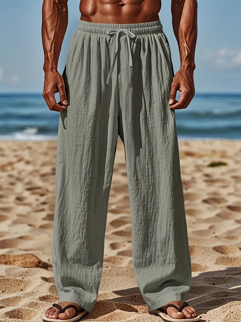 Siyaje | Pantalons en Lin Élégants