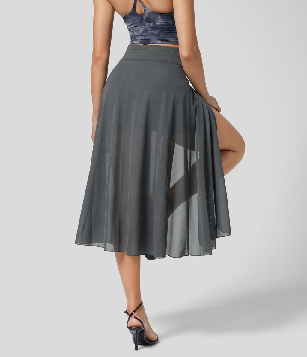 Livan | Jupe 2-en-1 taille haute