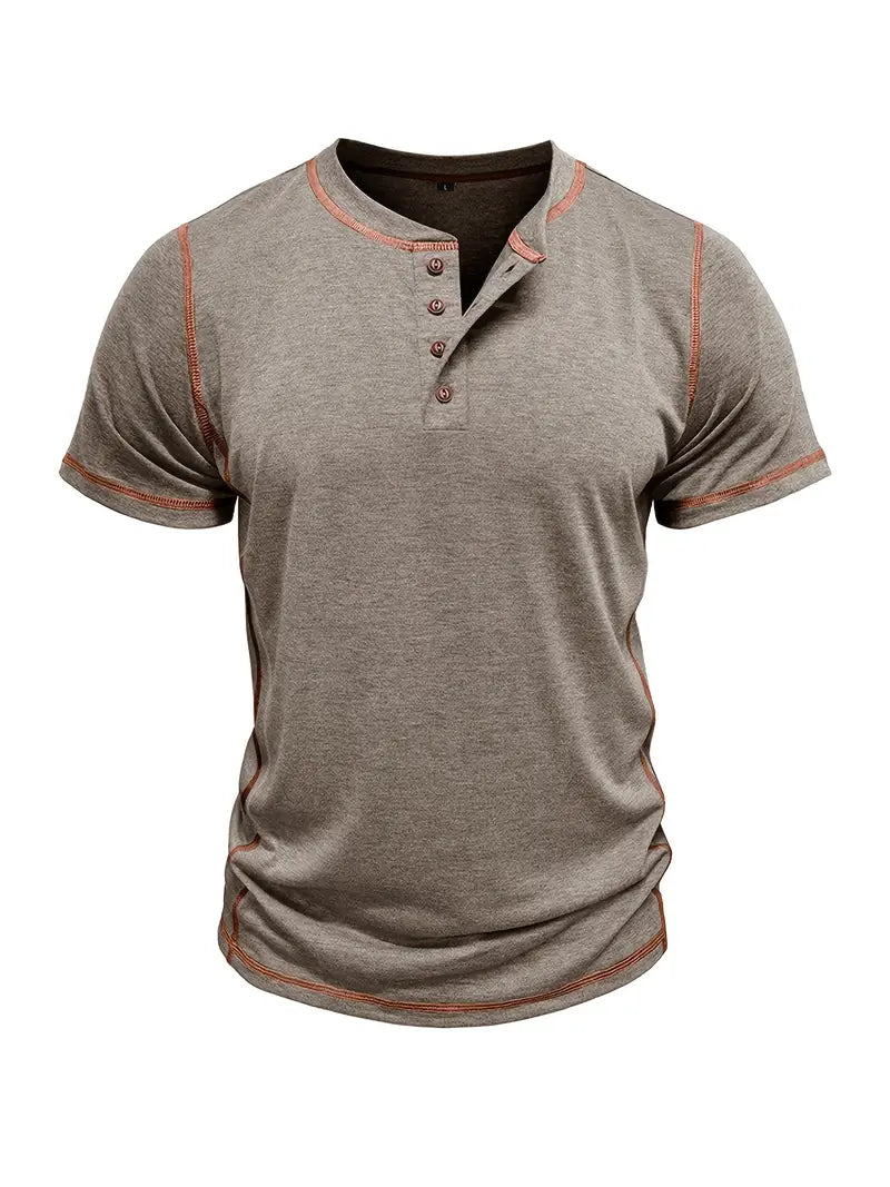 Siyaje | T-shirt à manches courtes boutonné