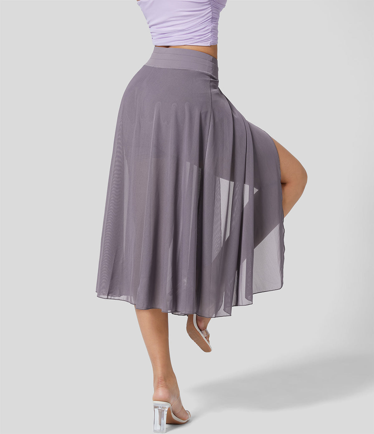 Livan | Jupe 2-en-1 taille haute