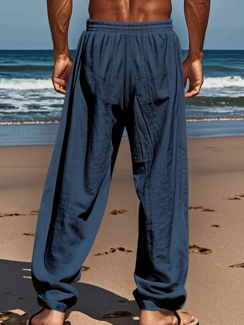 Siyaje | Pantalons en Lin Élégants
