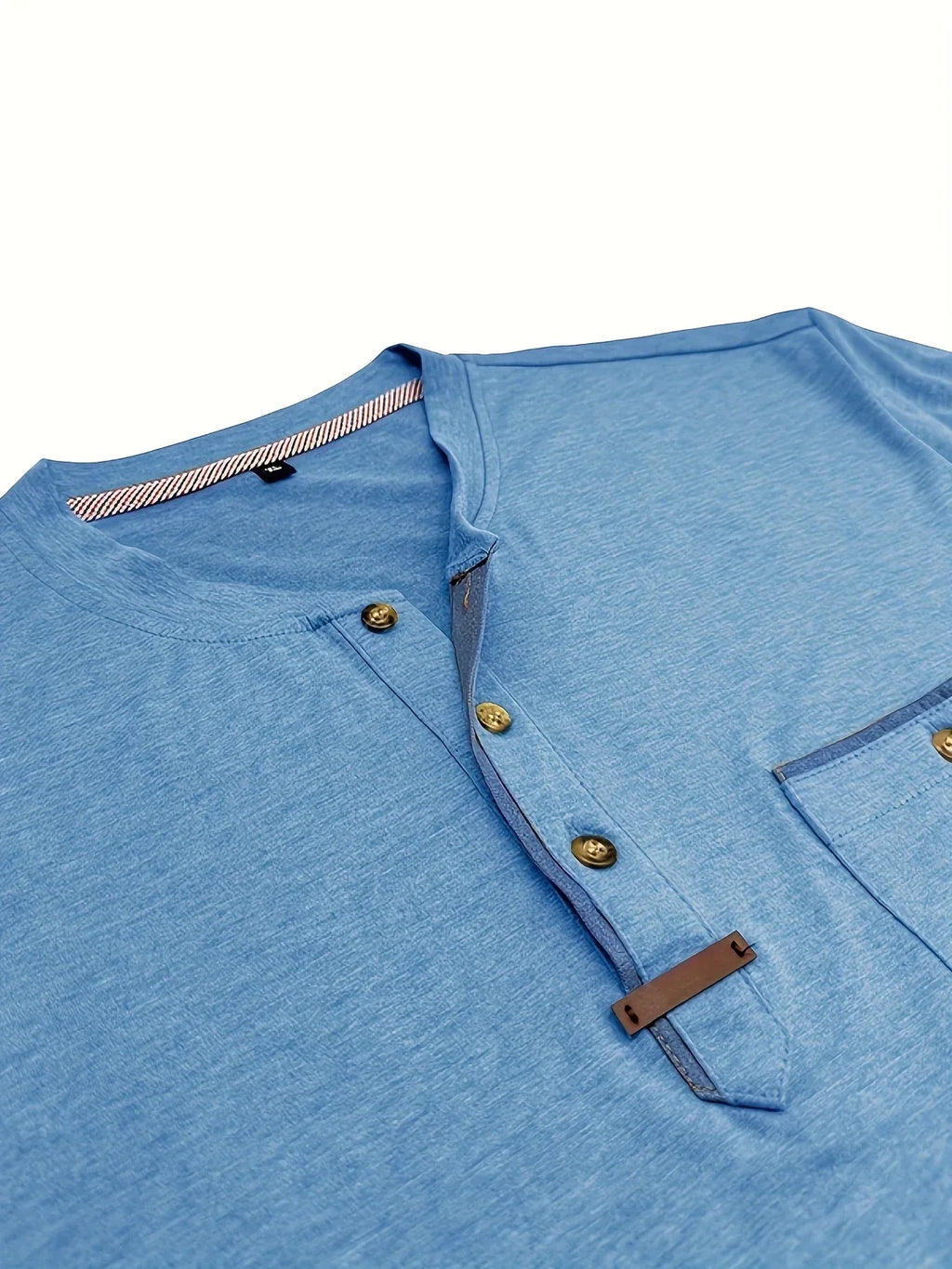 Siyaje | T-shirt col rond élégant avec poche