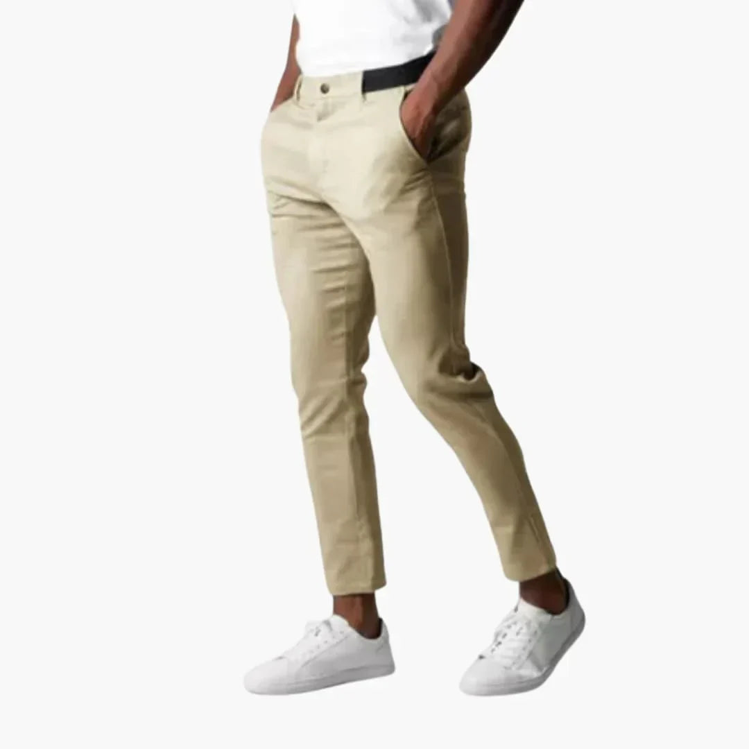 Siyaje | Pantalon élégant à taille élastique