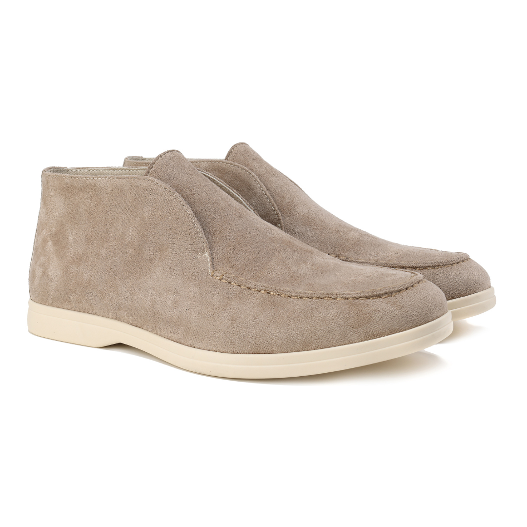 Siyaje | Mocassins hauts en daim