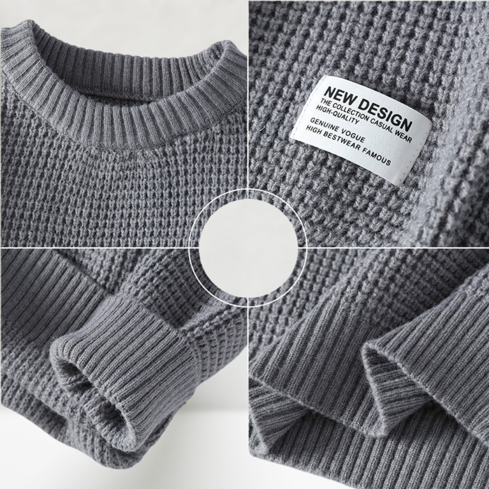 Siyaje | Pull en maille à col rond