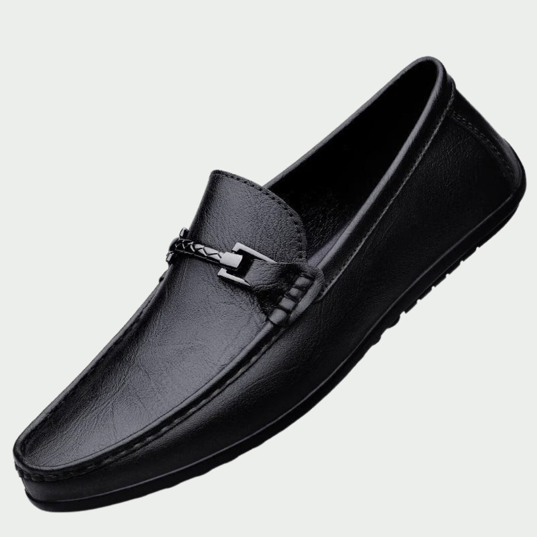 Siyaje | Mocassins en cuir véritable