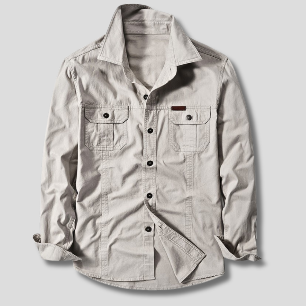 Siyaje | Chemise cargo au style moderne