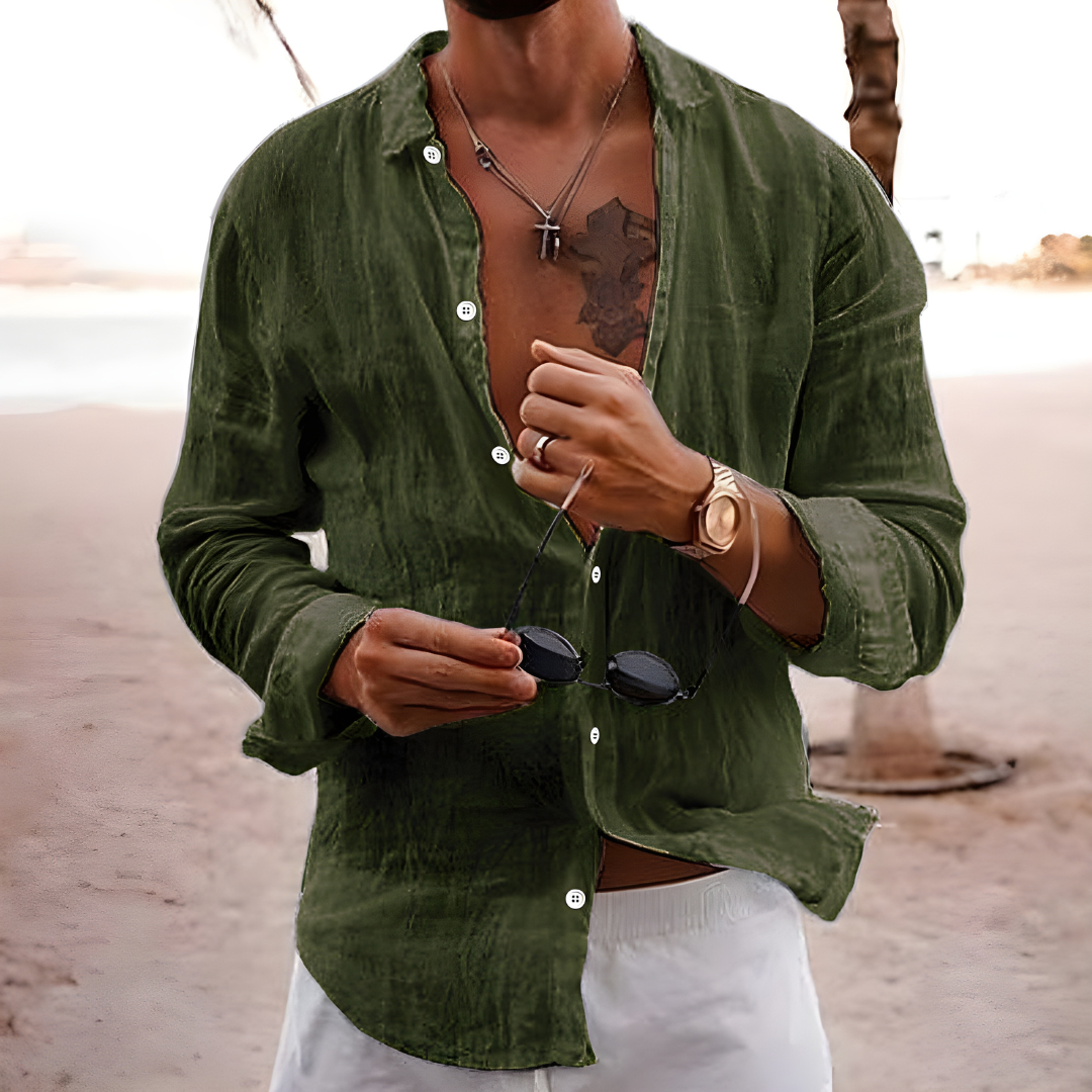 Siyaje | Chemise d’été en coton naturel