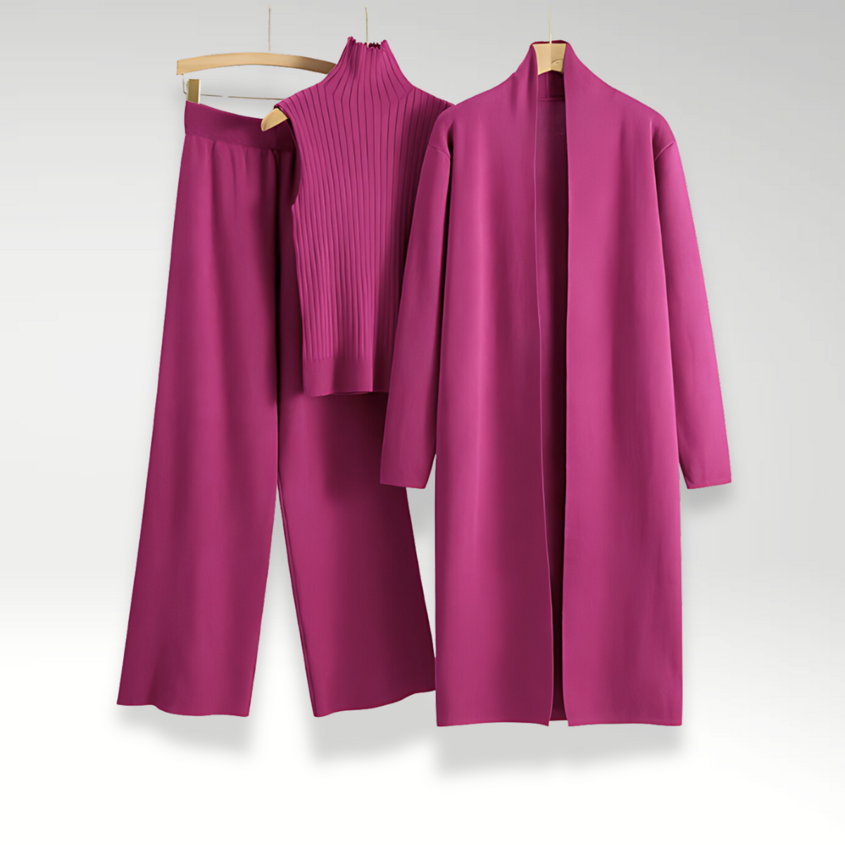 Siyaje | Ensemble trois pièces en maille Luxe