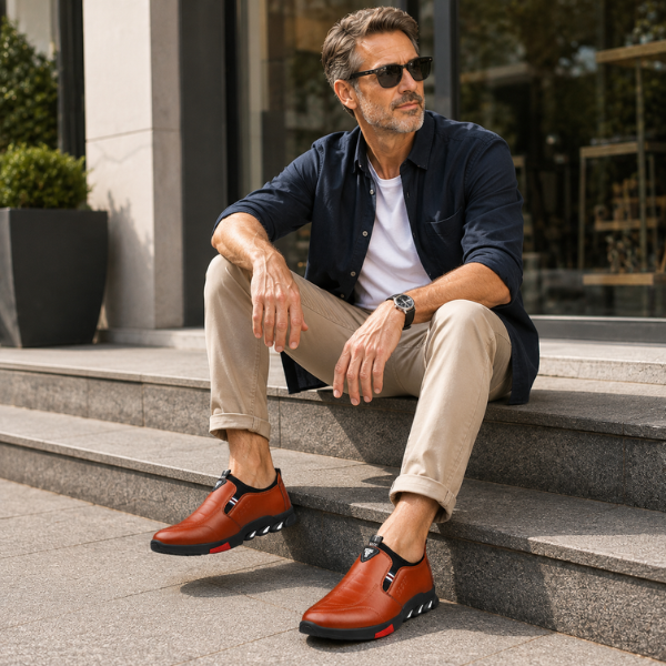 Siyaje | Chaussures élégantes pour hommes avec semelle antidérapante