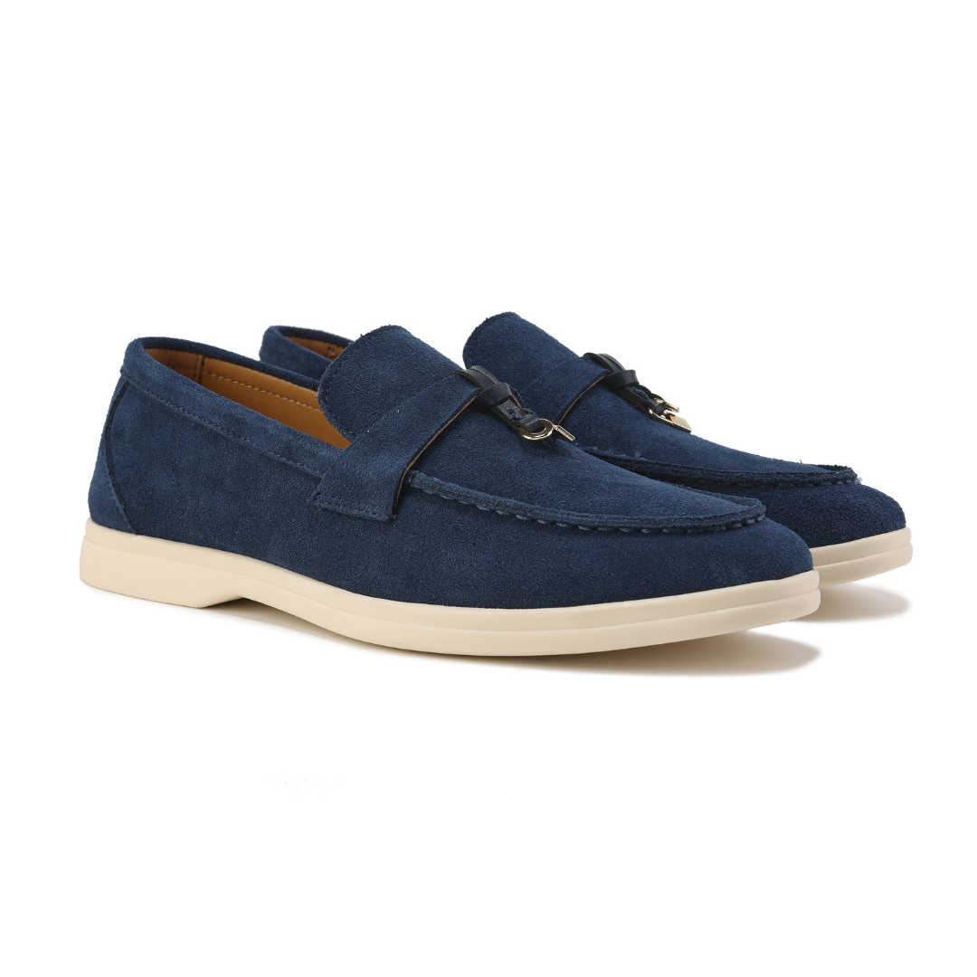 Siyaje | Mocassins en daim Old Money