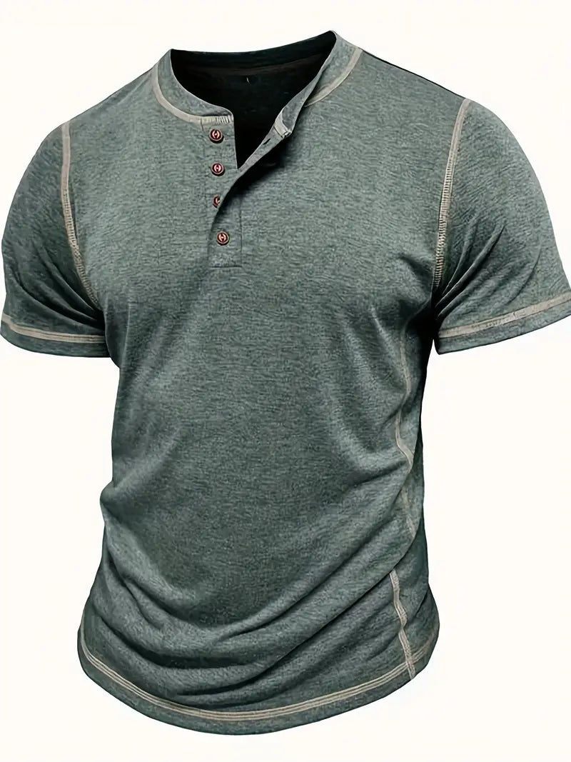 Siyaje | T-shirt à manches courtes boutonné