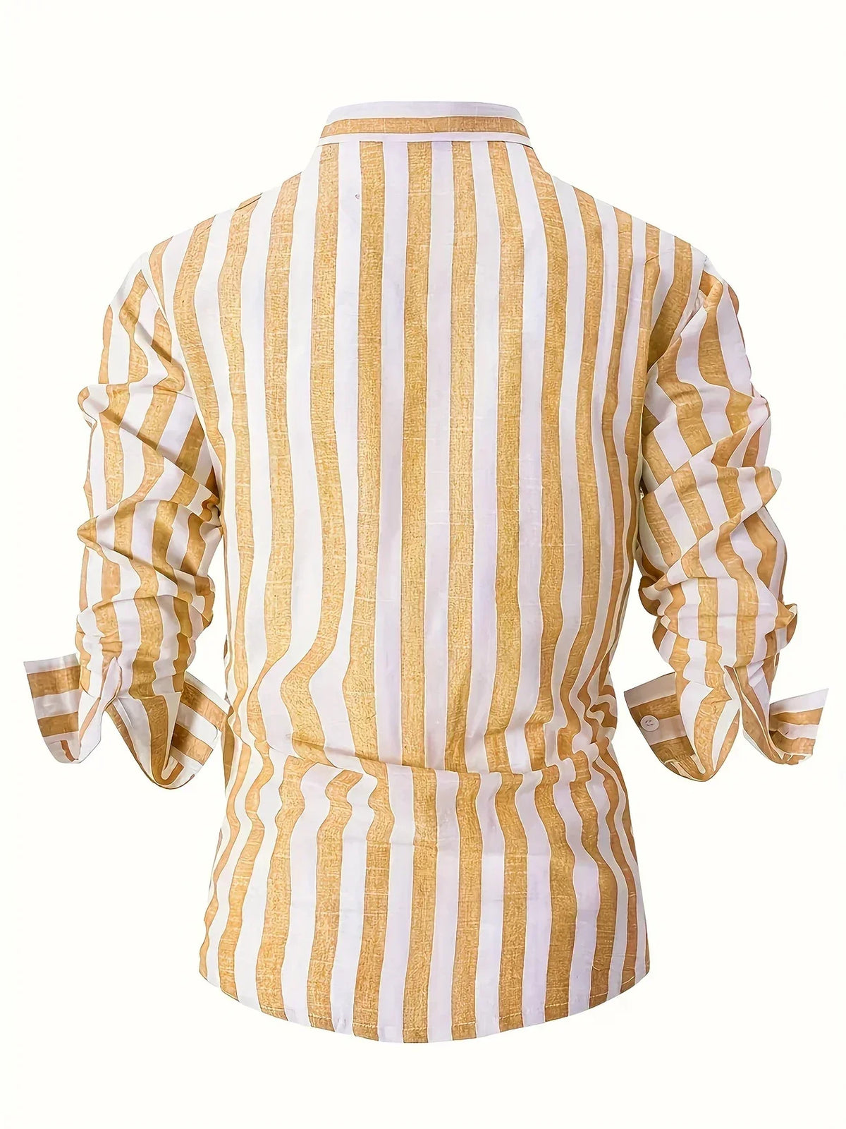 Siyaje | Chemise rayée élégante à manches longues