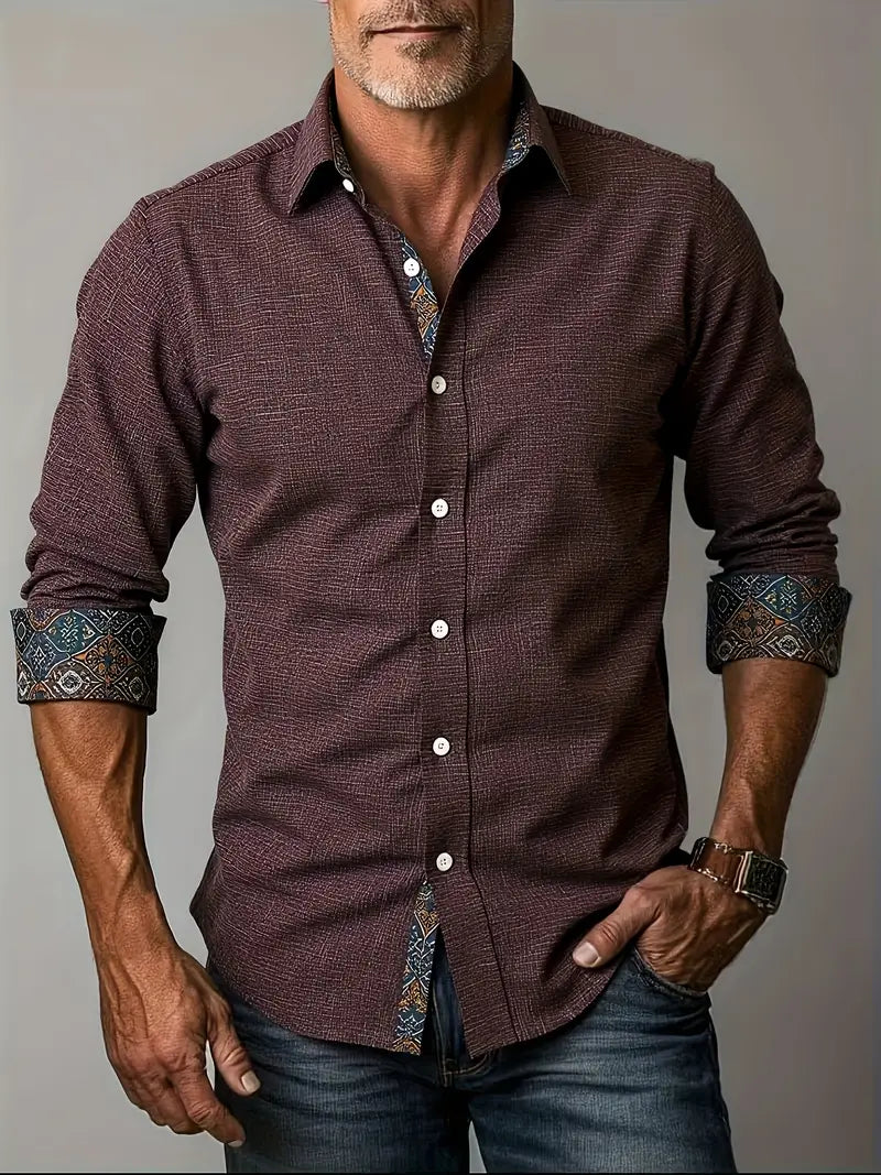 Siyaje | Chemise boutonnée à manches longues