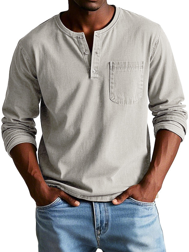 Siyaje | Chemise en jean avec poche
