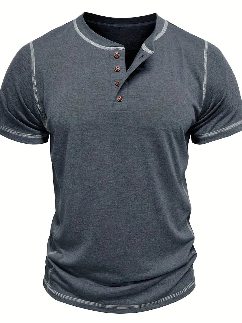 Siyaje | T-shirt à manches courtes boutonné
