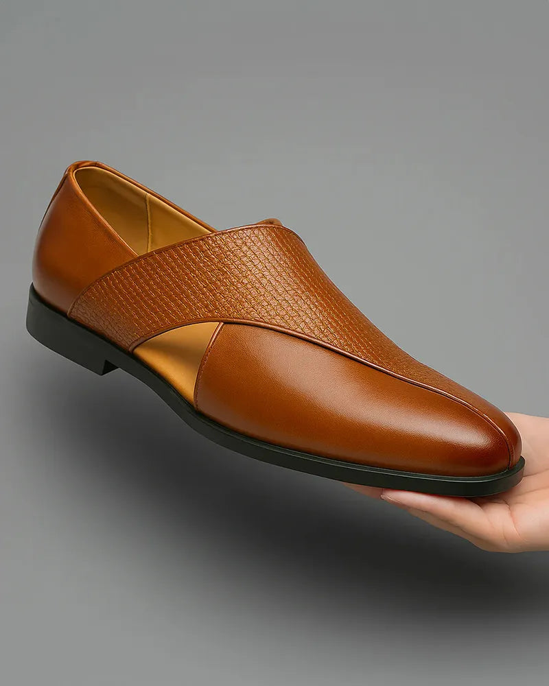 Siyaje | Mocassins en cuir véritable