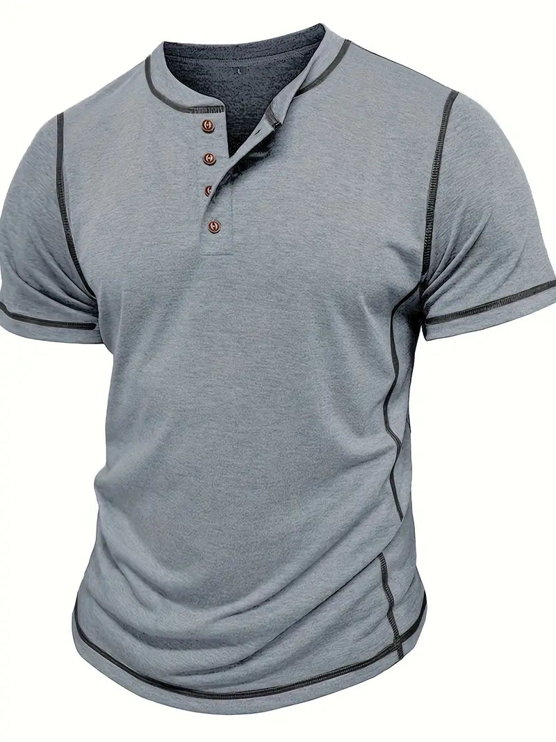 Siyaje | T-shirt à manches courtes boutonné