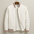 Siyaje | Veste bomber élégante à rayures