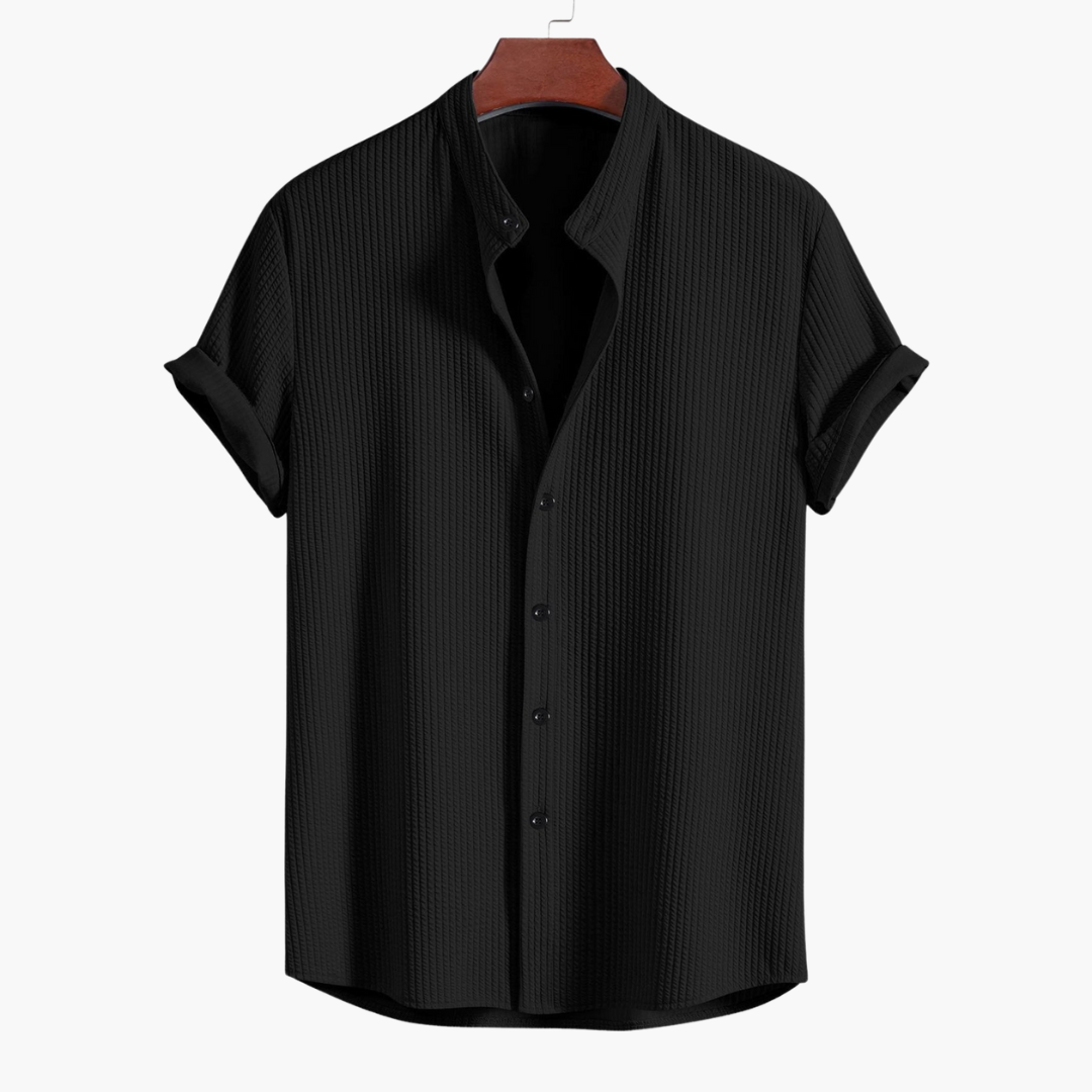 Siyaje | Chemise à col montant pour homme