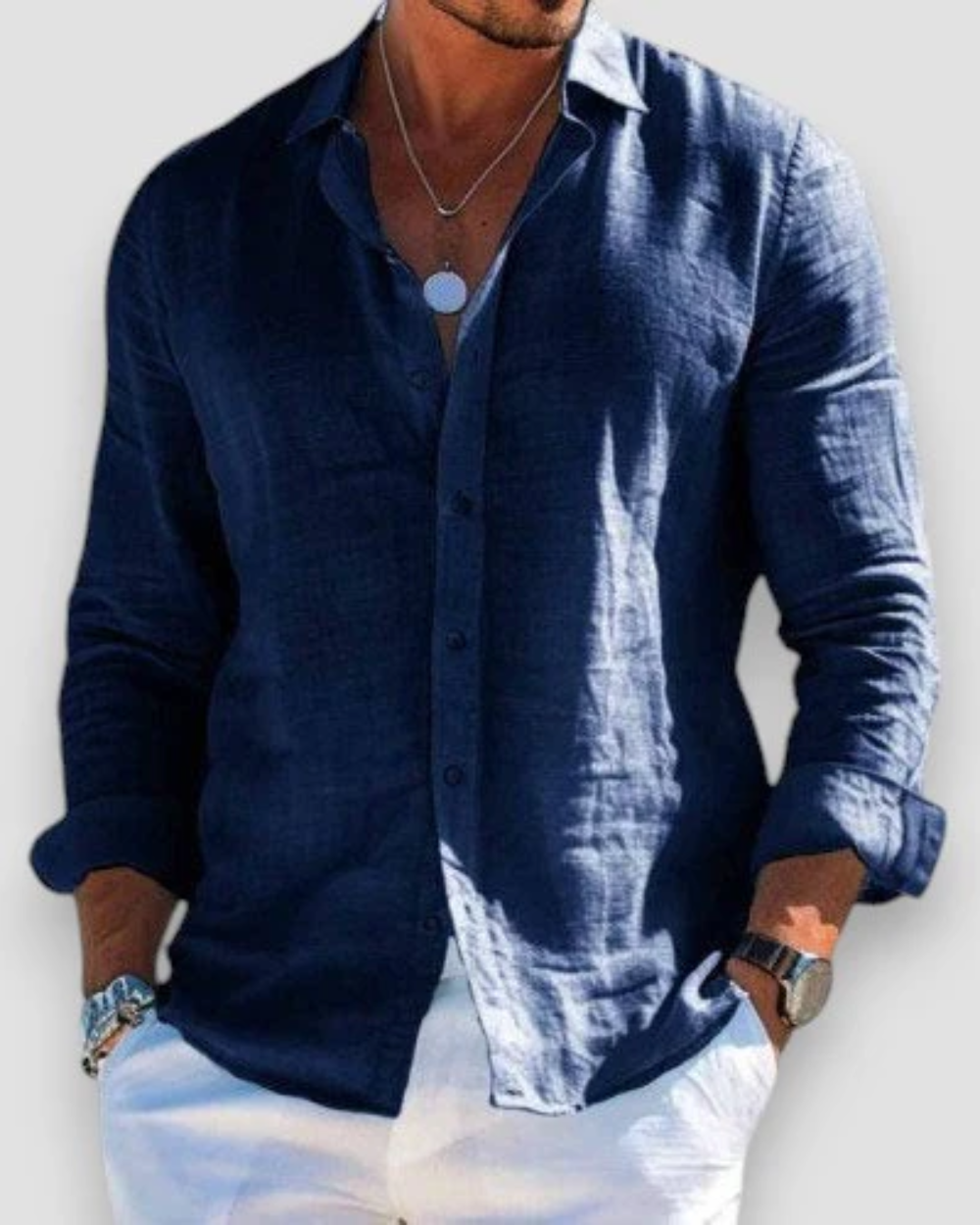 Siyaje | Chemise homme décontractée