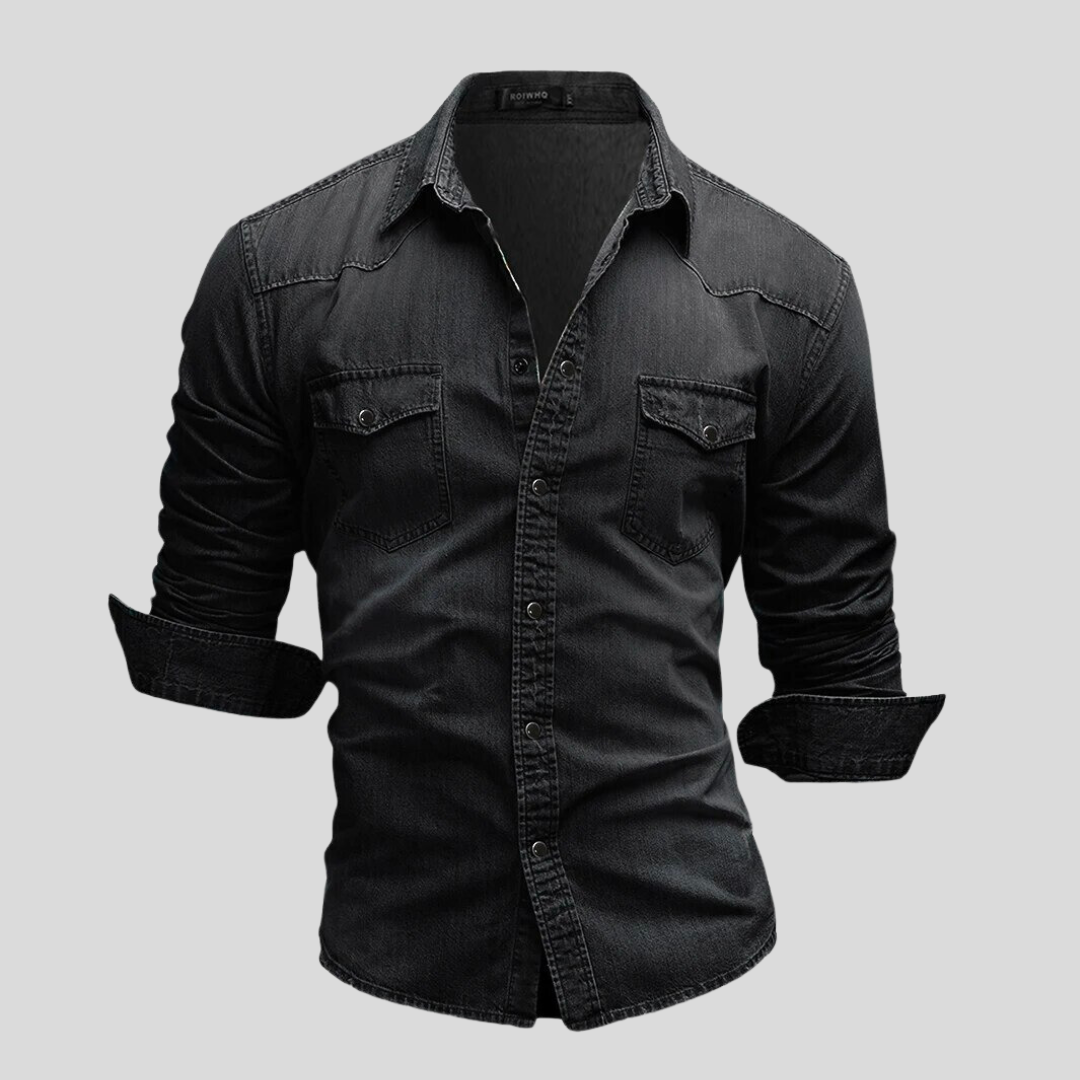 Siyaje | Chemise en denim au style moderne