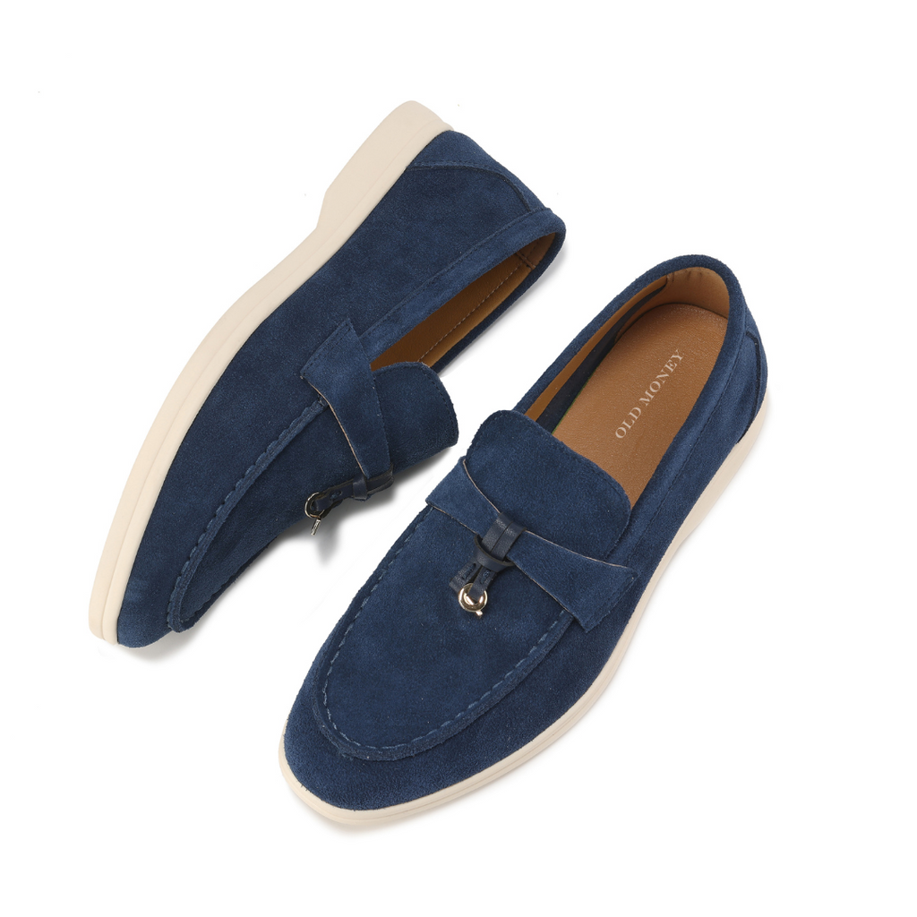 Siyaje | Mocassins en daim Old Money