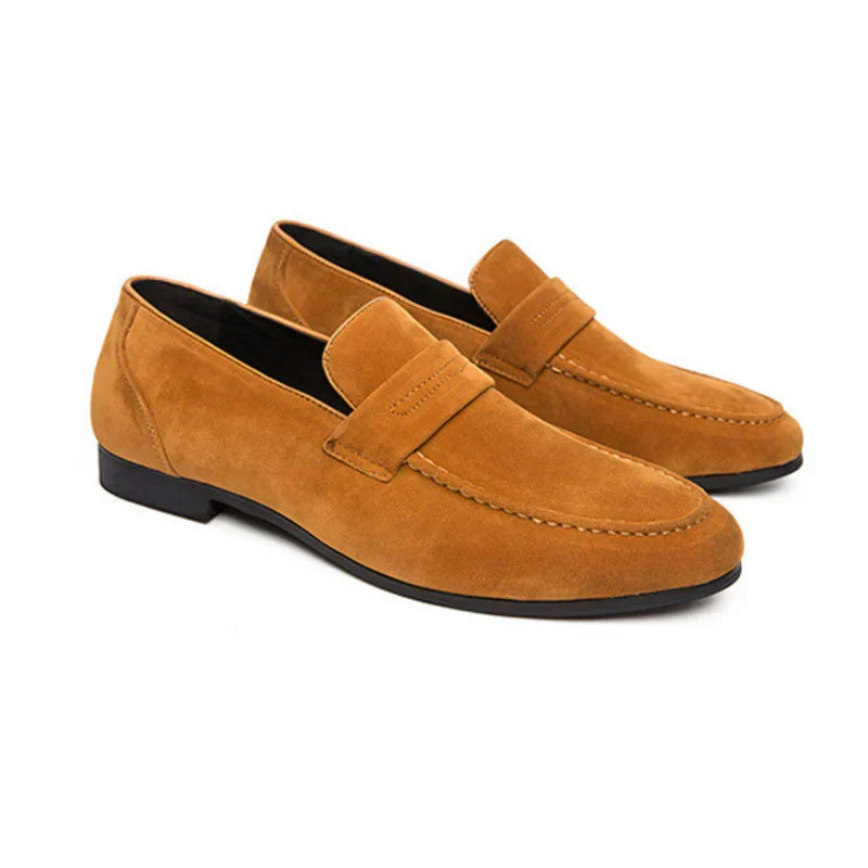 Siyaje | Mocassins à brides en daim