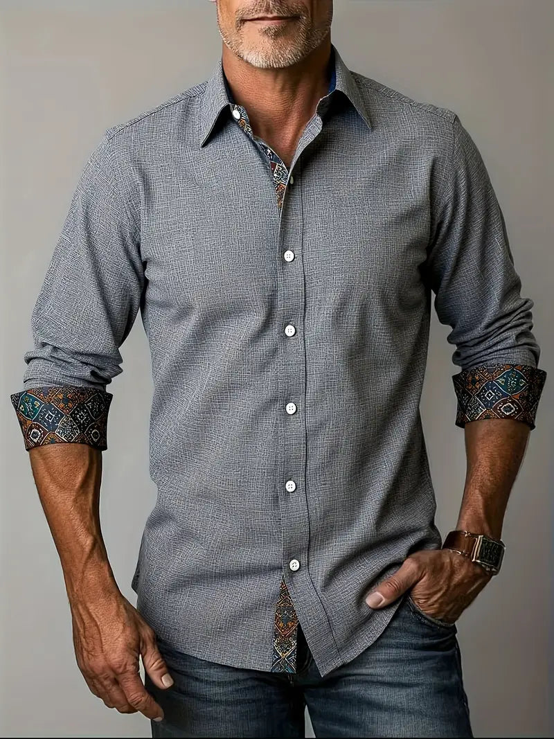 Siyaje | Chemise boutonnée à manches longues