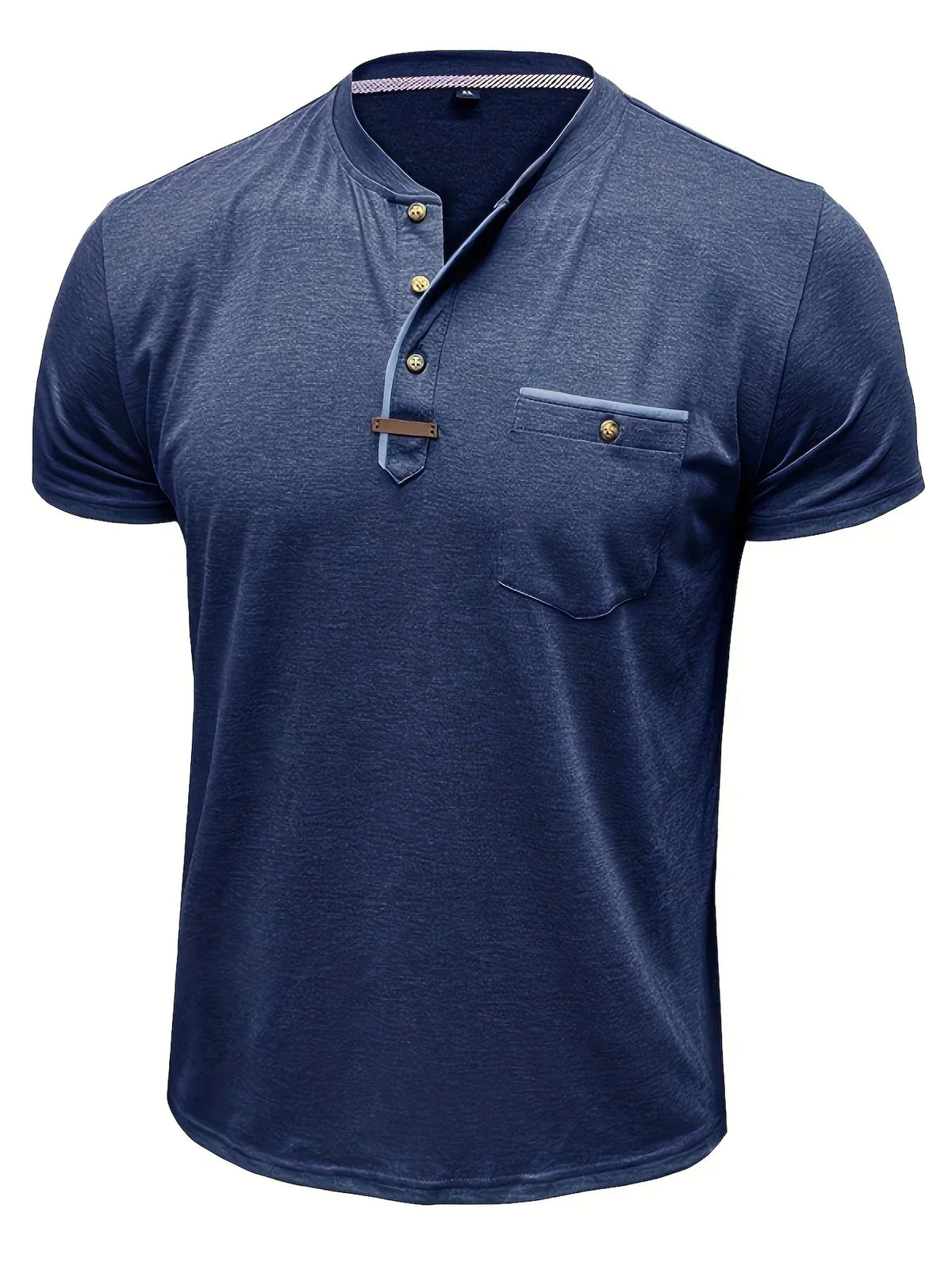 Siyaje | T-shirt col rond élégant avec poche