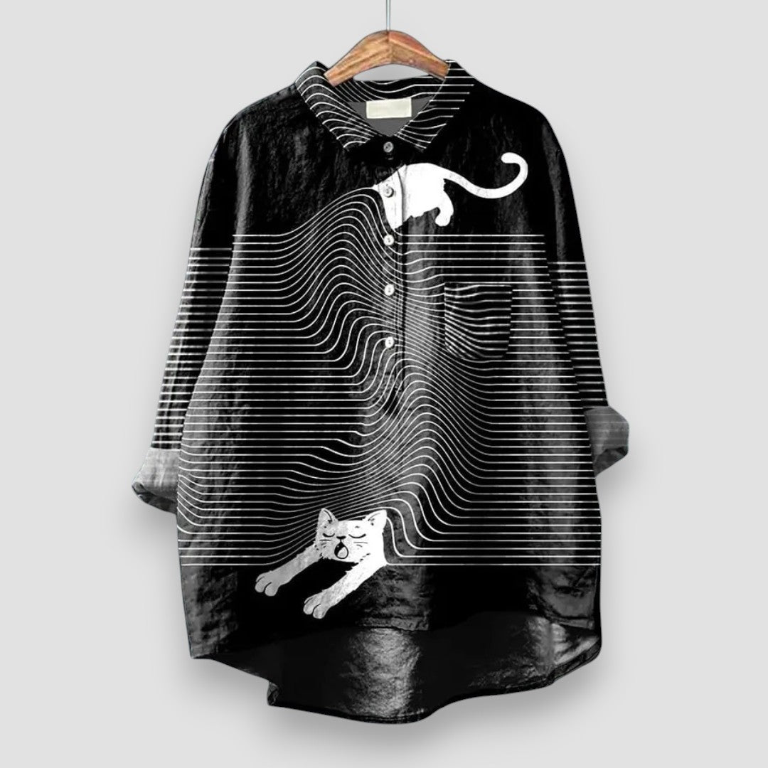Martine | T-shirt pour femmes avec impression de chien