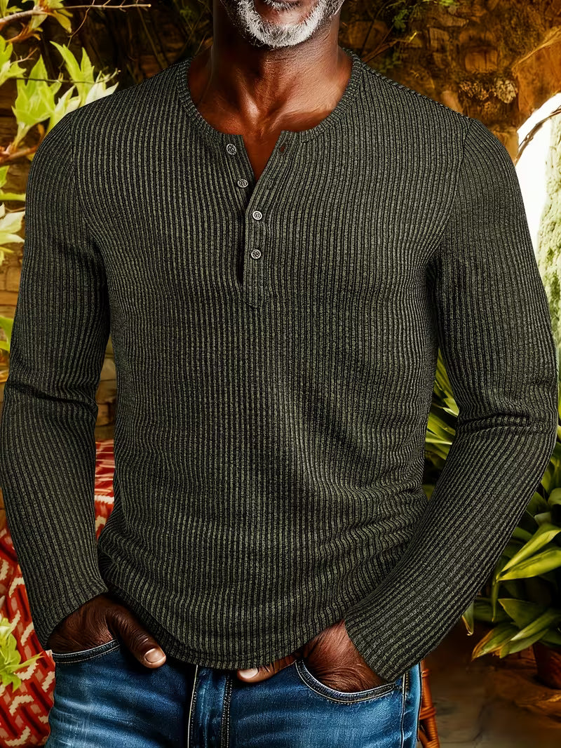 Siyaje | Chemise Henley d’hiver résistante