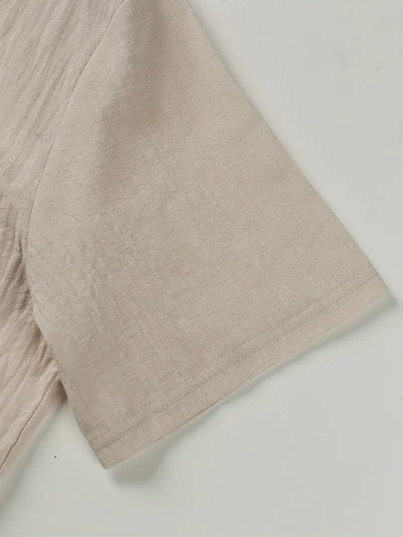 Siyaje | Chemise élégante à manches courtes