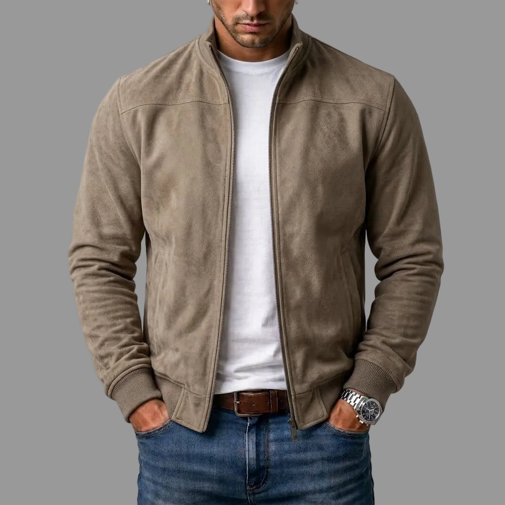 Siyaje | Veste en suédine