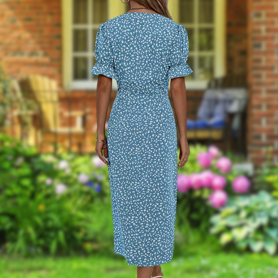 Siyaje | Robe Élégante Pétales