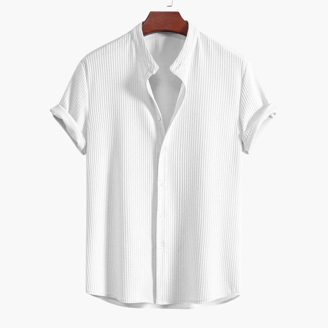 Siyaje | Chemise à col montant pour homme