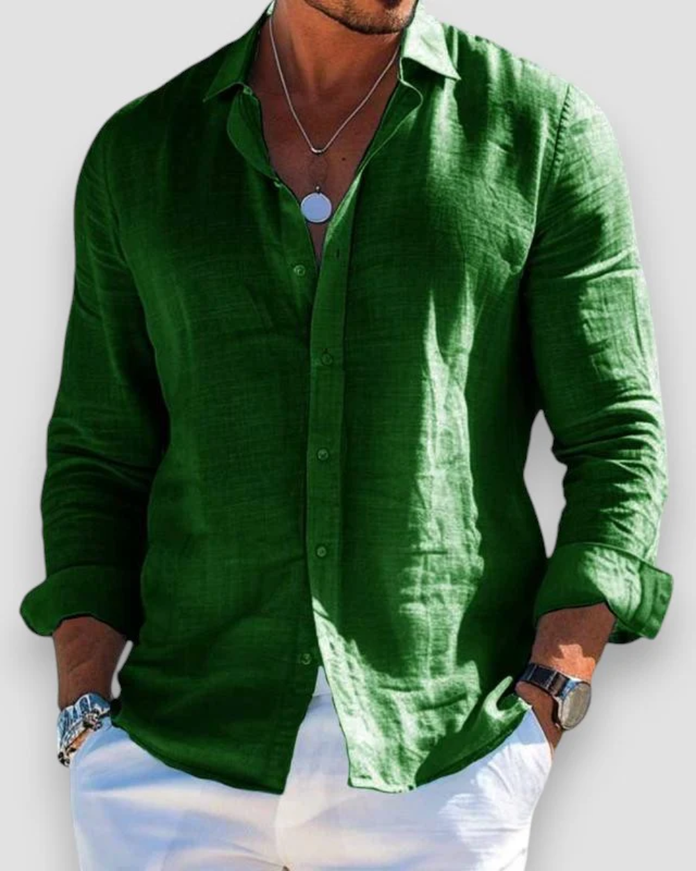 Siyaje | Chemise homme décontractée