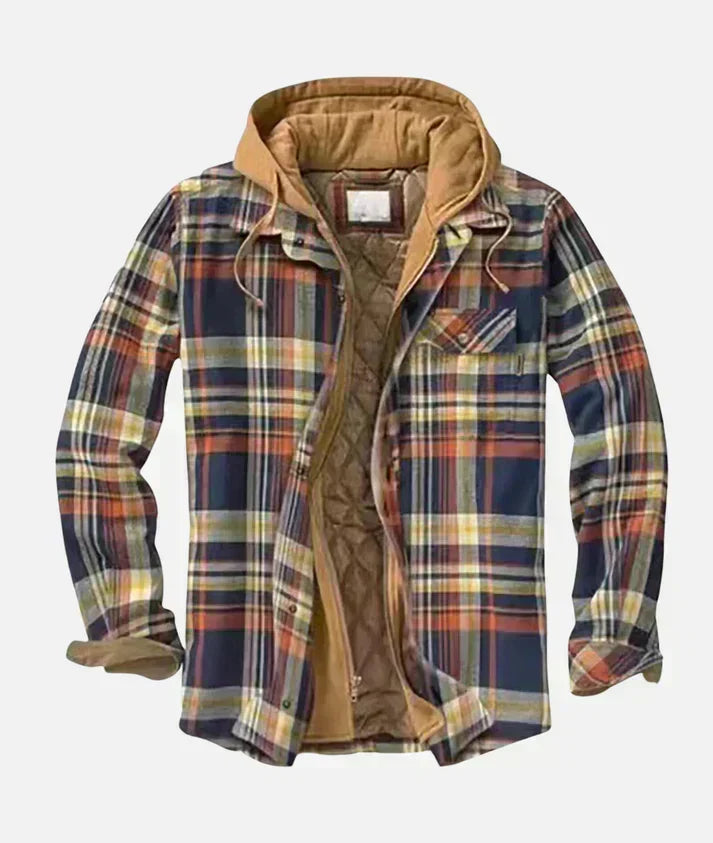 Siyaje | Veste patchwork à carreaux