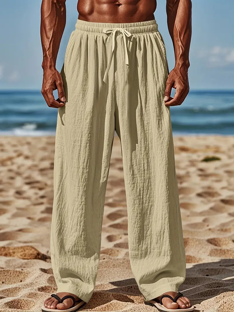 Siyaje | Pantalons en Lin Élégants