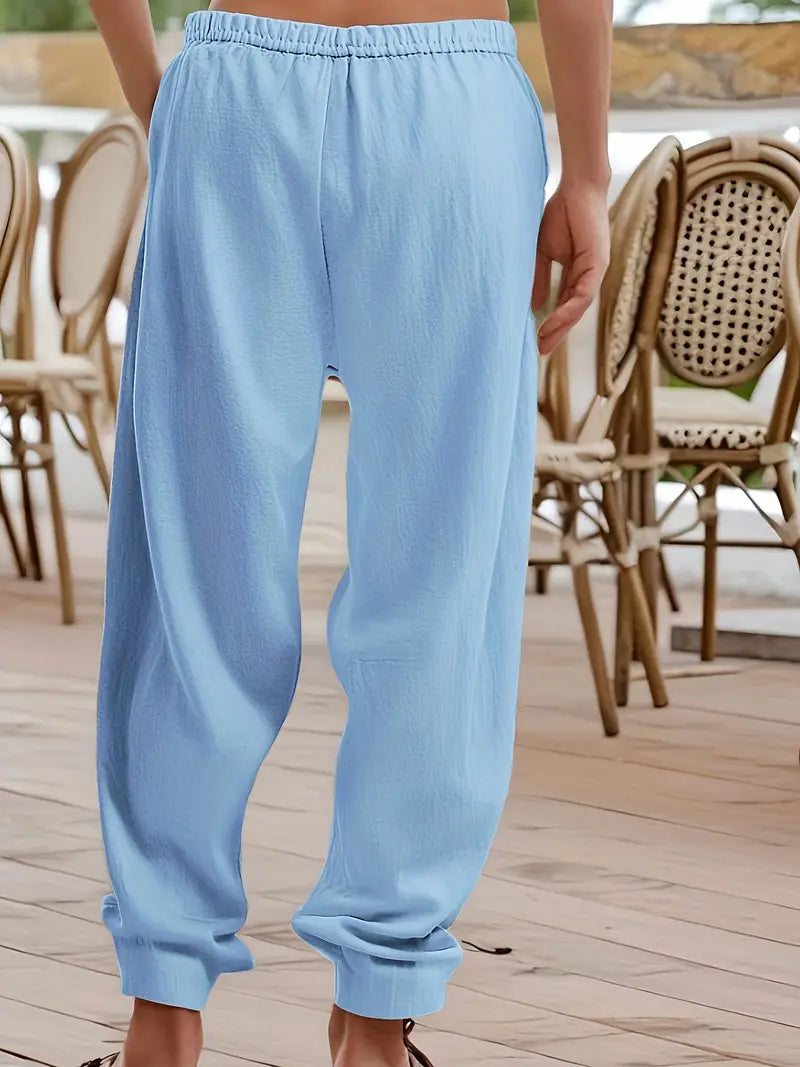 Siyaje | Pantalons en Lin Élégants