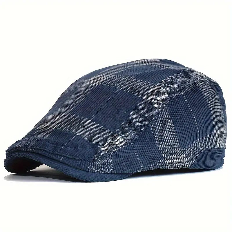 Siyaje | Casquette vintage en coton à carreaux