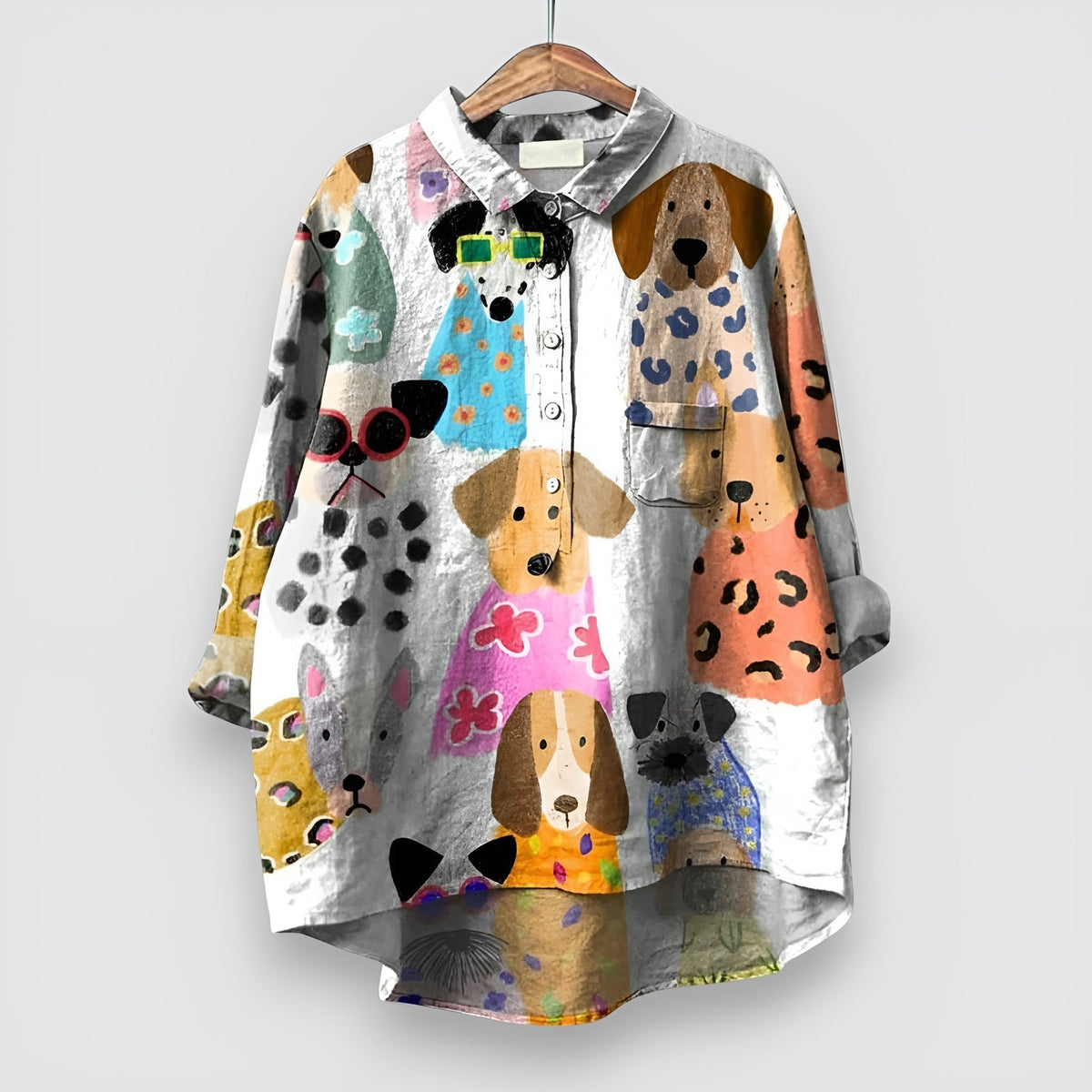 Martine | T-shirt pour femmes avec impression de chien