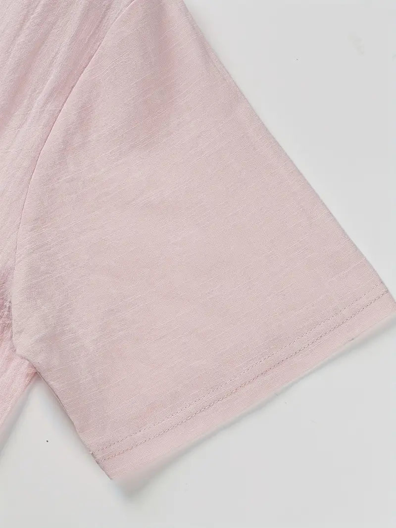 Siyaje | Chemise élégante à manches courtes