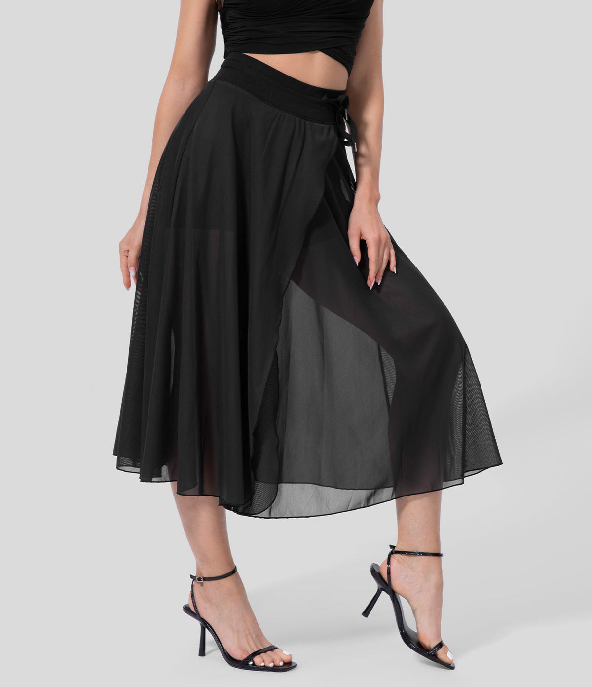 Livan | Jupe 2-en-1 taille haute