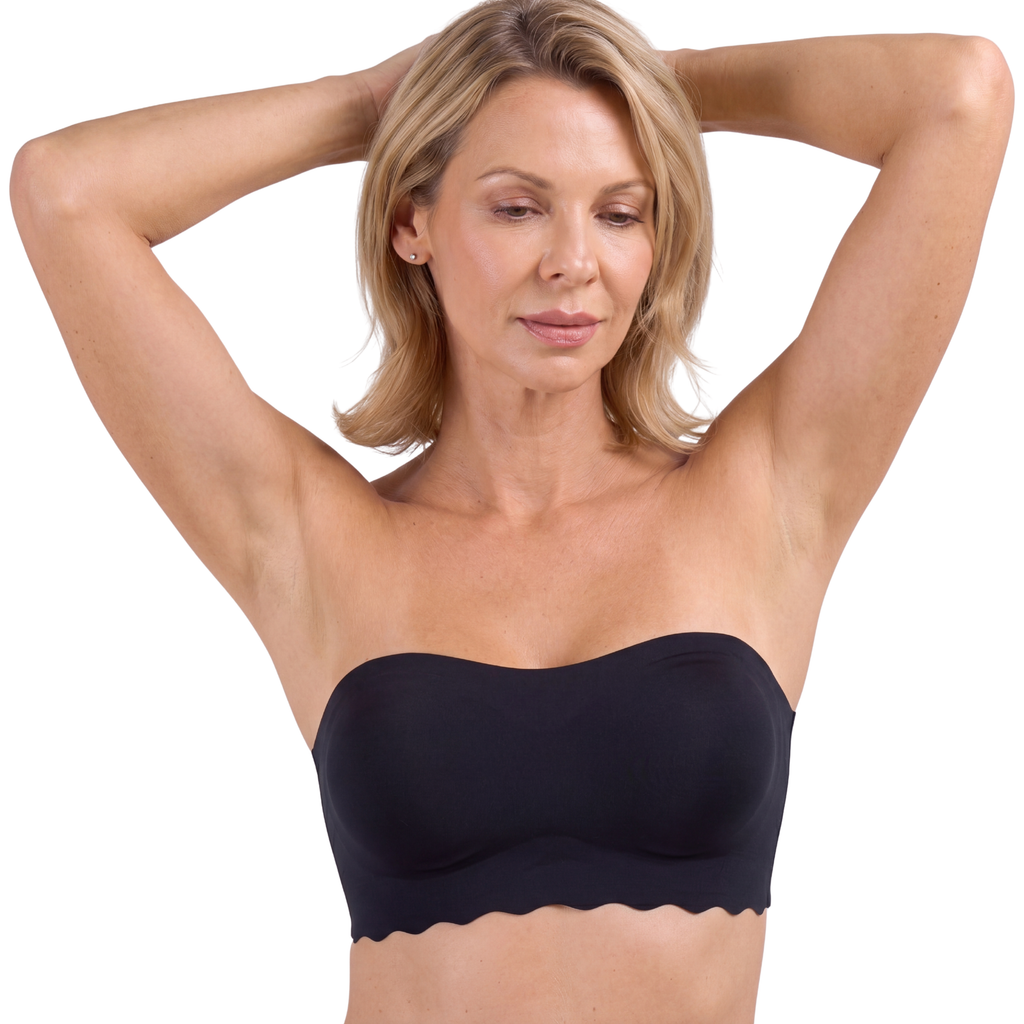 Siyaje Soutien-Gorge Bandeau Ondulé