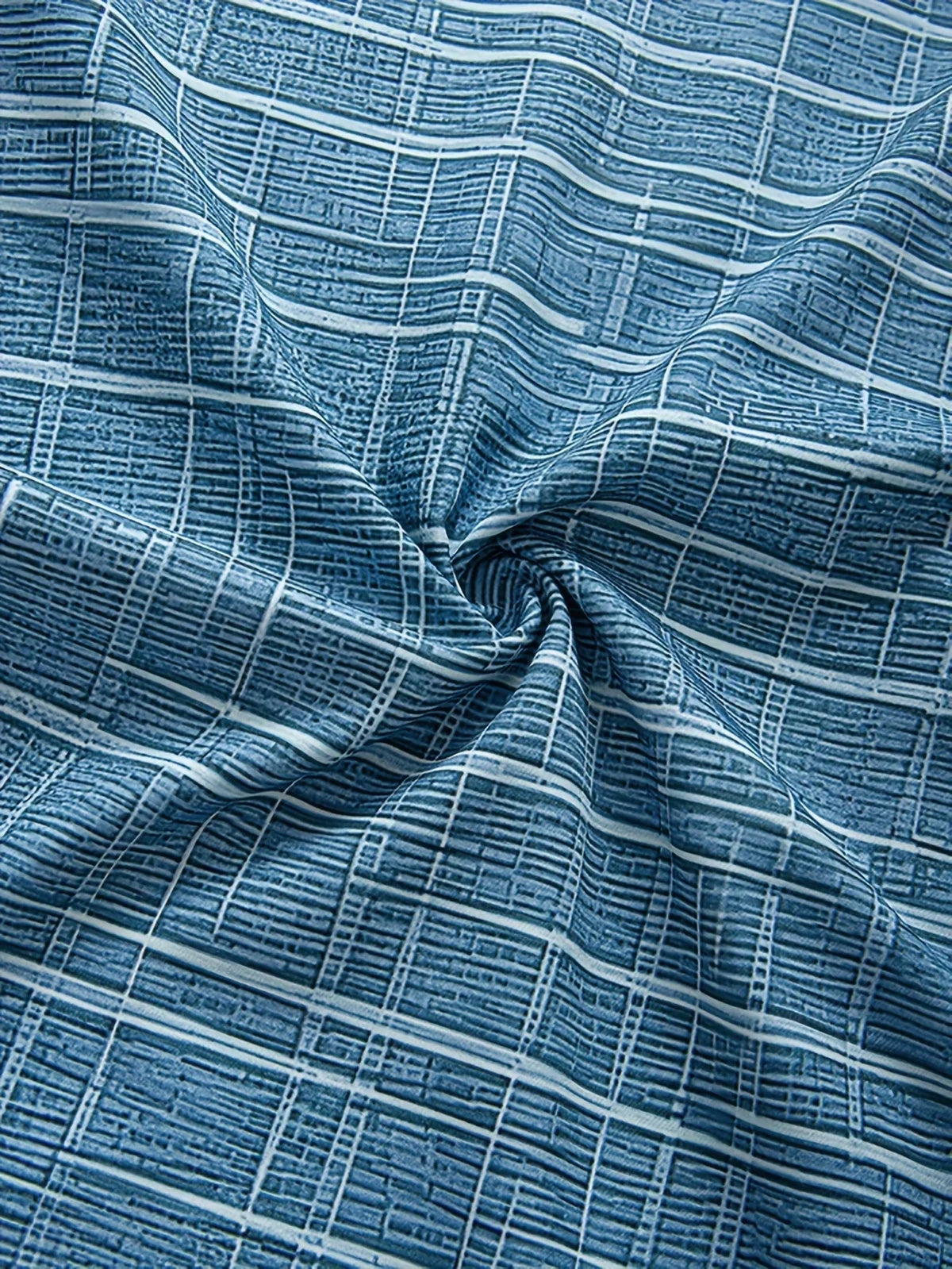 Siyaje | Chemise élégante à motif rayé et à carreaux